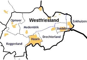 Regio HWK is Drechterland, Enkhuizen, Hoorn, Koggenland, Medemblik, Opmeer